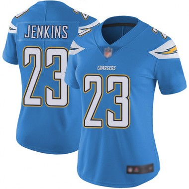 Los Angeles Chargers NFL Football Rayshawn Jenkins Electric Blue Jersey Women Limited #23 Alternate Vapor Untouchable->women nfl jersey->Women Jersey